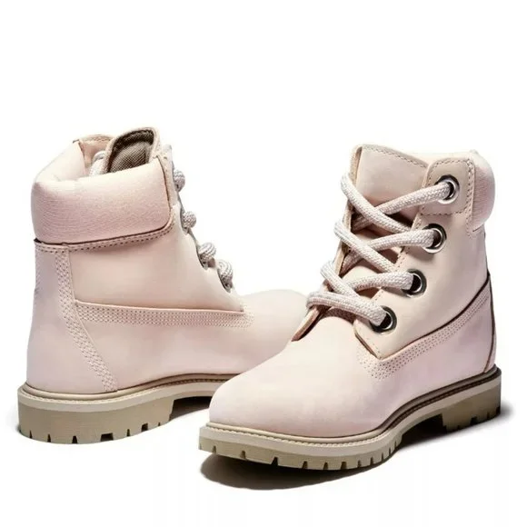Timberland Women's Ankle Boots in Light Pink - Picture 2 of 6